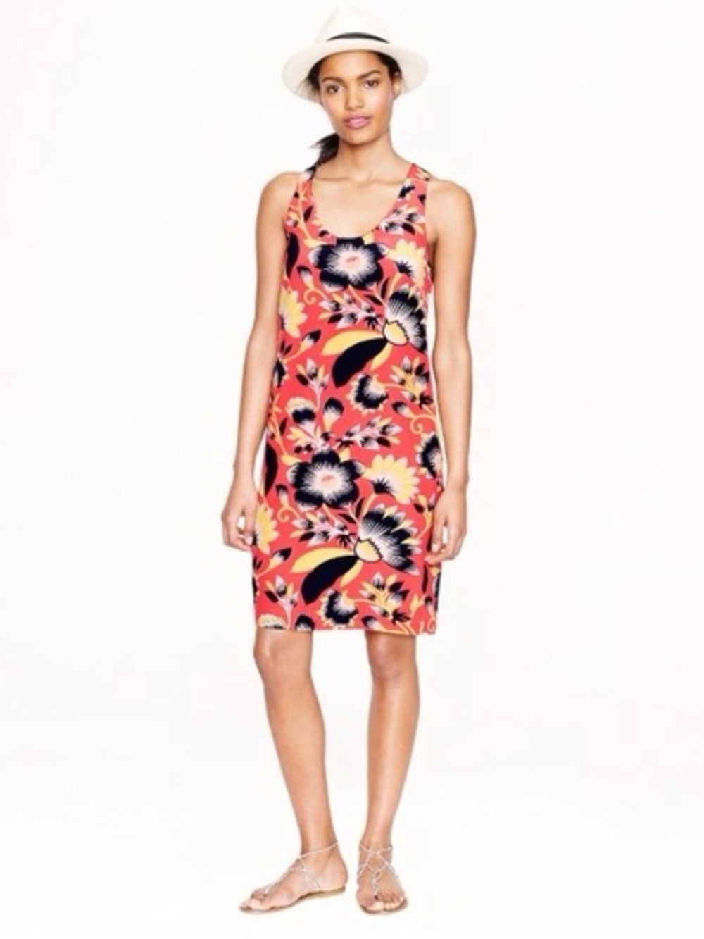 J.Crew Silk Floral Dress